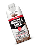 (3 Pack) Muscle Milk Genuine Non-Dairy Protein Shake, Chocolate, 25g Protein, Ready To Drink, 11 Fl Oz, 12 Ct