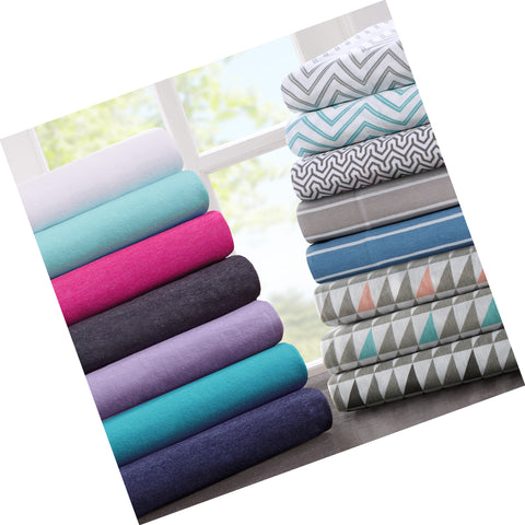 Comfort Classics Cotton Blend Jersey Knit Sheet Set