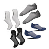 Dericeedic No Show Socks Men 6 Pairs Mens Cotton Low Cut Socks Non-Slip Grips Casual Low Cut Boat Sock Size 6-11