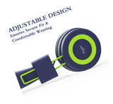 Elecder I37 Kids Headphones Children Girls Boys Teens Adults Foldable Adjustable On Ear Headsets 3.5mm Jack Compatible IPad Cellphones Computer MP3/4 Kindle Airplane School Tablet Navy