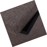 Folding Storage Square Footrest Ottoman
