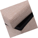 Folding Storage Square Footrest Ottoman
