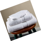 Hotel Style Luxurious Cotton Bath Towel Collection Set - 5 Piece Set