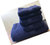 Hotel Style Luxurious Cotton Bath Towel Collection Set - 5 Piece Set