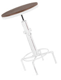 Hydra Industrial Bar Table In Metal And Wood