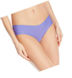 Mae Women's No Show Infinity Edge Hipster, 3-Pack, Bright Fashion, X-Large