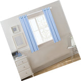 Mainstays Kids Blue Dinosaur Footprint Room Darkening Coordinating Window Curtain