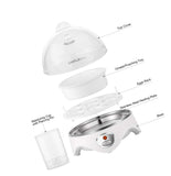SIMPLETASTE 7 Capacity Electric Cooker For Hard Or Soft Boiled, Poached Eggs Or Omelets With Auto Shut Off Feature, [Upgrade Version]