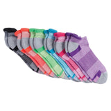 Womens Cool Comfort Sport Heel Shield Socks, 6 Pair