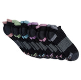 Womens Cool Comfort Sport Heel Shield Socks, 6 Pair