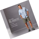 Wrangler Authentics Canvas Hiker Short, Earth Green, 36