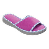 Women's Dearfoams Microfiber Terry Slide Slipper