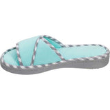 Women's Dearfoams Microfiber Terry Slide Slipper